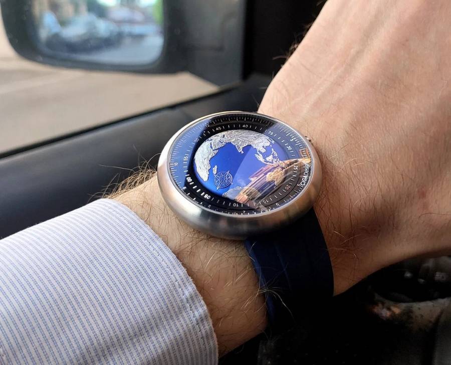часы Blue Planet невероятно впечатляют