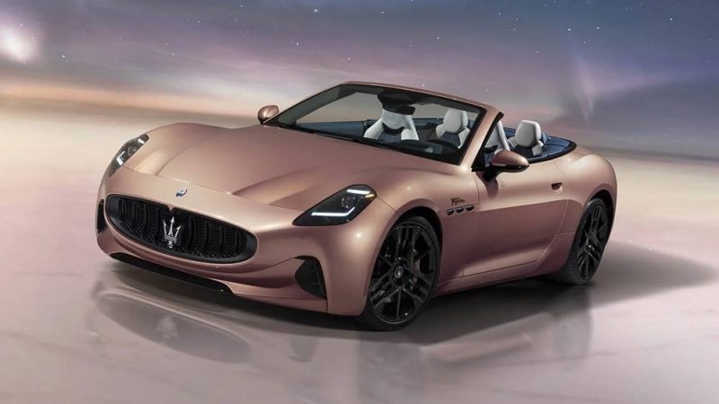 MASERATI ПРЕДСТАВИЛА ПОЛНОСТЬЮ ЭЛЕКТРИЧЕСКИЙ ЧЕТЫРЕХДВЕРНЫЙ КАБРИОЛЕТ GRANCABRIO FOLGORE С ЗАПАСОМ ХОДА 270 МИЛЬ